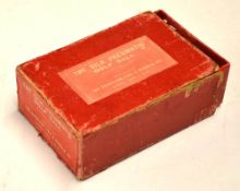 Rare The Goodyear Tire & Rubber Co USA Golf Ball Box c1906 – with makers label to the top and end