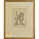 Hobbs, P – “The Soreloser” original pen and ink humorous golf scene c1930 signed 50to the lower