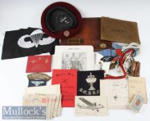 Selection of Military Ephemera incl a selection to Michael Rees of 1st Battalion Royal Norfolk