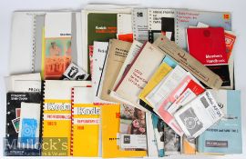 Assorted Photography Technical catalogues/leaflets etc to include many Kodak Professional