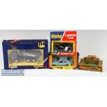 Boxed Dinky and Corgi Diecasts (4) – incl Dinky 680 Ferret Armoured Car, 284 London Taxi with