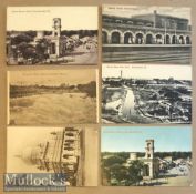 Collection of (6) printed postcards of Secunderabad, India c1900s Set includes views of James bazaar