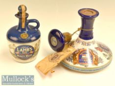 British Navy Pusser’s Rum The Nelson Ships’ Decanter 1.0 litre 54.5% in ceramic decorative