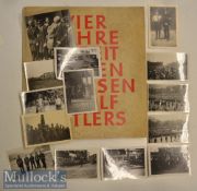 1937 Four Years of Motorway Construction Book by A Hitler, some of them showing the opening of the