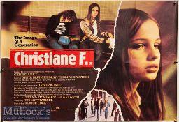 Original Movie / Film Poster Selection including Christiane F., A Private Function, The Man from