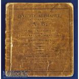 The Invited Alphabet: or address of A to B 1809 by R R (Richard Ransom) - published London by Tabart