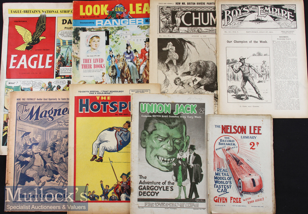Assorted Selection of 1880s to 1967 Children’s Comic Books / Magazines consisting of Chums 1890s,