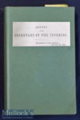 Americana – Indian Affairs – Report of the Secretary of the Interior 1862 which includes Report of