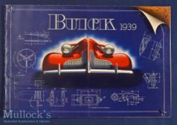 Buick Automobiles 1939 Sales Brochure A very large impressive 32 page sales catalogue with
