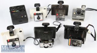 Selection of Instant / Polaroid cameras to include Fujifilm Instax100 in original box, Kodak EK6