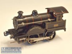 Bing / Basset Lowke George the Fifth 2663 clockwork 0-4-0 locomotive in black with light signs of