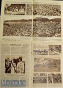 India – Gandhi Original Weekly issue of The Illustrated London News 23 Jan 1932 containing 2 page