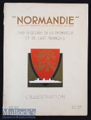 Maritime - “SS Normandie” The Most Beautiful Ocean Liner Ever Constructed Special Souvenir