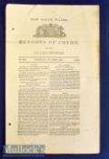 Australia - New South Wales - Reports Of Crime 13 February, 1862 Complete edition of two pages / one