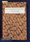 Americana – Indian Affairs – Report of the Secretary on the Interior 1857 which includes Land