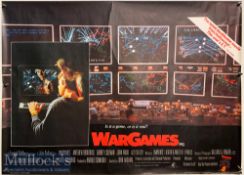 Original Movie / Film Poster War Games 1983 measures 40 by 30 inches