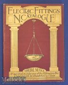Art Nouveau Electric Light Fittings. John Russell & Co. Ltd., London Road, Manchester 1920