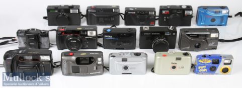 Selection of various Cameras to inclue Lomo Zenith Minitar 1 32mm 1:2.8, Nova 35F, Siluet Elektro