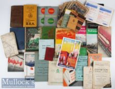 Mixed Motoring, Cycling and Transport Ephemera – incl railway items ‘The track of the Royal Scot,