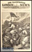 India & Punjab – The War of Afghanistan: An Afghan Sungha Print original drawn by W Simpson, as a
