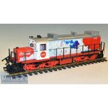 Lehmann Gross Bahn The Big Train G Gauge 26552 Coca Cola Diesel Locomotive with maker’s box,