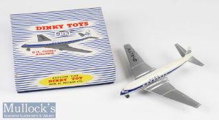 Dinky Toys Diecast 999 DH Comet Airliner boxed, diecast having some small paint touch ups with box