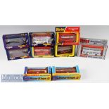 Boxed Diecast Bus Selection (9) – incl Dinky 297 Silver Jubilee Bus and 289 Routemaster Bus, 2x