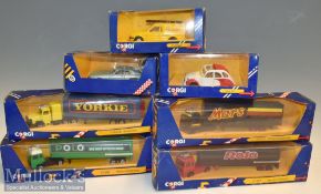 Corgi Toys Diecast Lorry Selection to include C1250 Polo, C1251 Rolo, C1246 Yorkie, C1231 Mars, plus