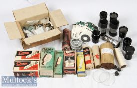 Selection of Projector lenses, lamps and accessories including Rollei Projar 2.8/85, Maginon 1:2.8/