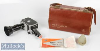 Paillard Bolex P2 Zoom Reflex movie camera with Som Berthiot Pan-Cinor 1:1.9 f=9 a 30 lens and