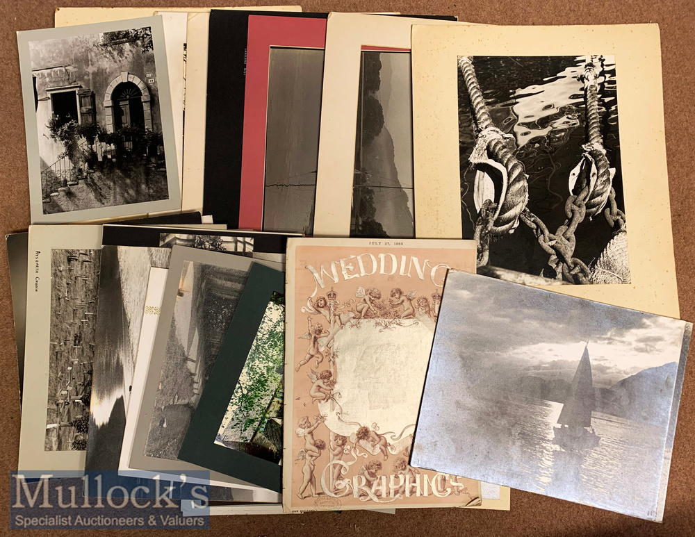 Quantity of Assorted Prints and Photographs of various ages and subjects, photographs mostly laid on - Image 2 of 2