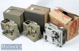 2x Eumig P8 8mm projectors in cases and Eumig Mark 8 projector in box (3)
