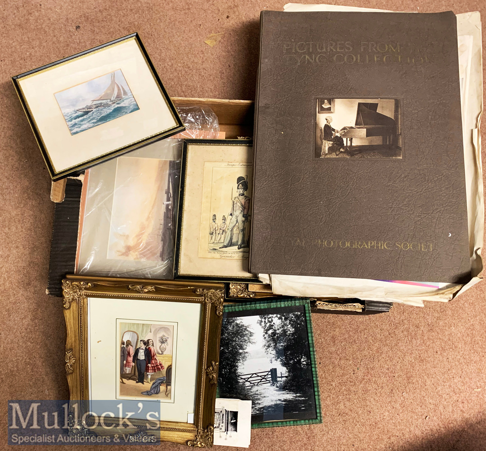 Quantity of Assorted Prints and Photographs of various ages and subjects, photographs mostly laid on