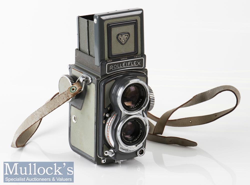 Rolleiflex Grey Baby 2056248 TLR camera Franke & Heidecke Schneider/Xenar 1:3,5/60mm with lens - Image 2 of 2