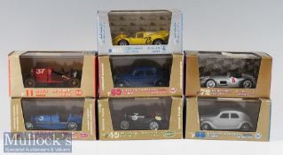 Brumm Diecast Cars (7) – including numbers R11,R40,R42,R58,R60,R72 and S014, all boxed