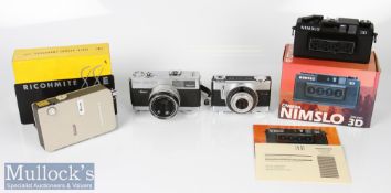 Unused Nimslow 3D 35mm camera in original box with instructions, in very good condition overall,