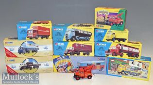 Corgi Classics Diecast Toy Selection including Chipperfield Circus 97887, Showmans Range 16101, Esso
