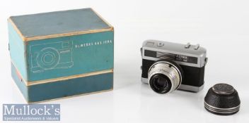 Carl Zeiss Werra Matic 35mm boxed camera Tessar 2.8/50 7225137 Prestor RVS lens
