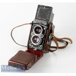 Rolleiflex 1743087 3.5E type 1 TLR camera Franke & Heidecke Zeiss/Planar 1:3,5 f=75mm synchro