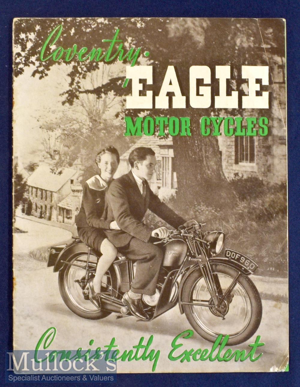 Coventry Eagle Motor Cycles 1939 Sales Catalogue A 16 page catalogue illustrating and detailing