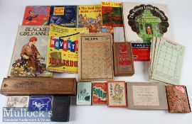 Children’s Games and Books Selection – incl playing cards and other card games, Staunton chess set