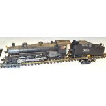 Lehmann Gross Bahn The Big Train G Gauge 20872 3110 A T & S F Locomotive and Tender in maker’s