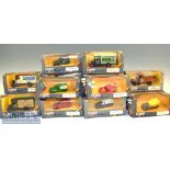 Selection of Corgi Diecast Toys including Morris Minor Vans, 1926 Renault Van, Thornycroft Box