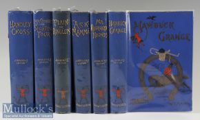 Complete ‘Jorrocks Edition’ Book Set in 6x volumes, 1st edition, uniform bound in decorative blue