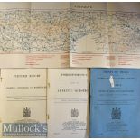 WWI United Kingdom Government Document – Treaty of Peace Austria 10 Sept 1919 with large folding map