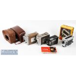 Selection of Kodak Cine/Movie cameras to include Brownie 8mm movie camera II, Brownie Automatic