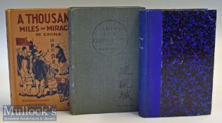 China – A Thousand Miles of Miracle in China Book 1928 by A.E. Glover, 33x photo illustrations,