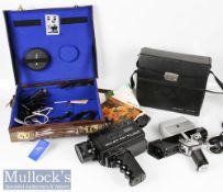 Selection of Bolex Paillard Cine Cameras to include P4 Zoom Reflex Automatic with Som Berthiot 1:1.9