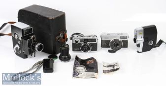 Fujica 8 Zoom cine/movie camera with Fujinon zoom lens 1:1.8 f=12-32.5mm, movement works, plus
