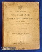 The Advance Of The Egyptian Expeditionary Force Cairo 1919 Sub titled “under the Command of